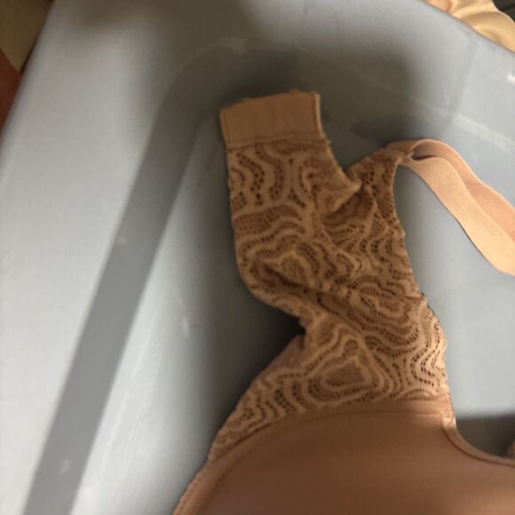 Chantelle T-Shirt bra C13B60 C Jolie Memory Foam size 32dddd NudeCustom Coverage - Picture 7 of 8